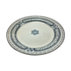 Large round dish in st. Amand earthenware and Hamage model English diametre 32.3 cm