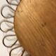 Rattan sun mirror