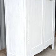 White Parisian wardrobe