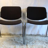 DSC 106 chairs by G.Piretti for Castelli circa 70