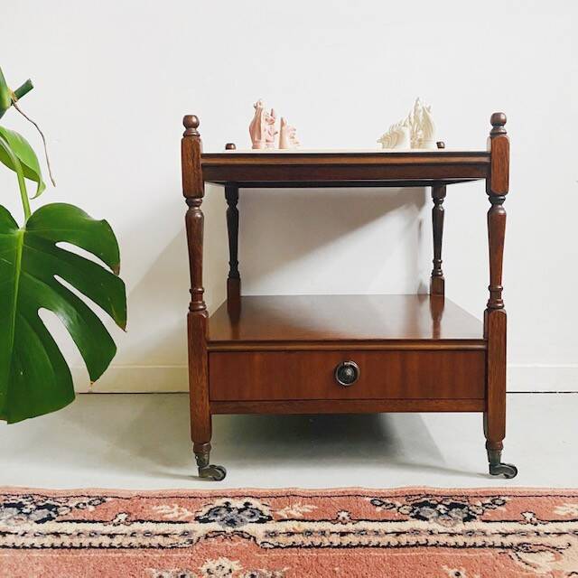 Vintage English Country Style Game Table