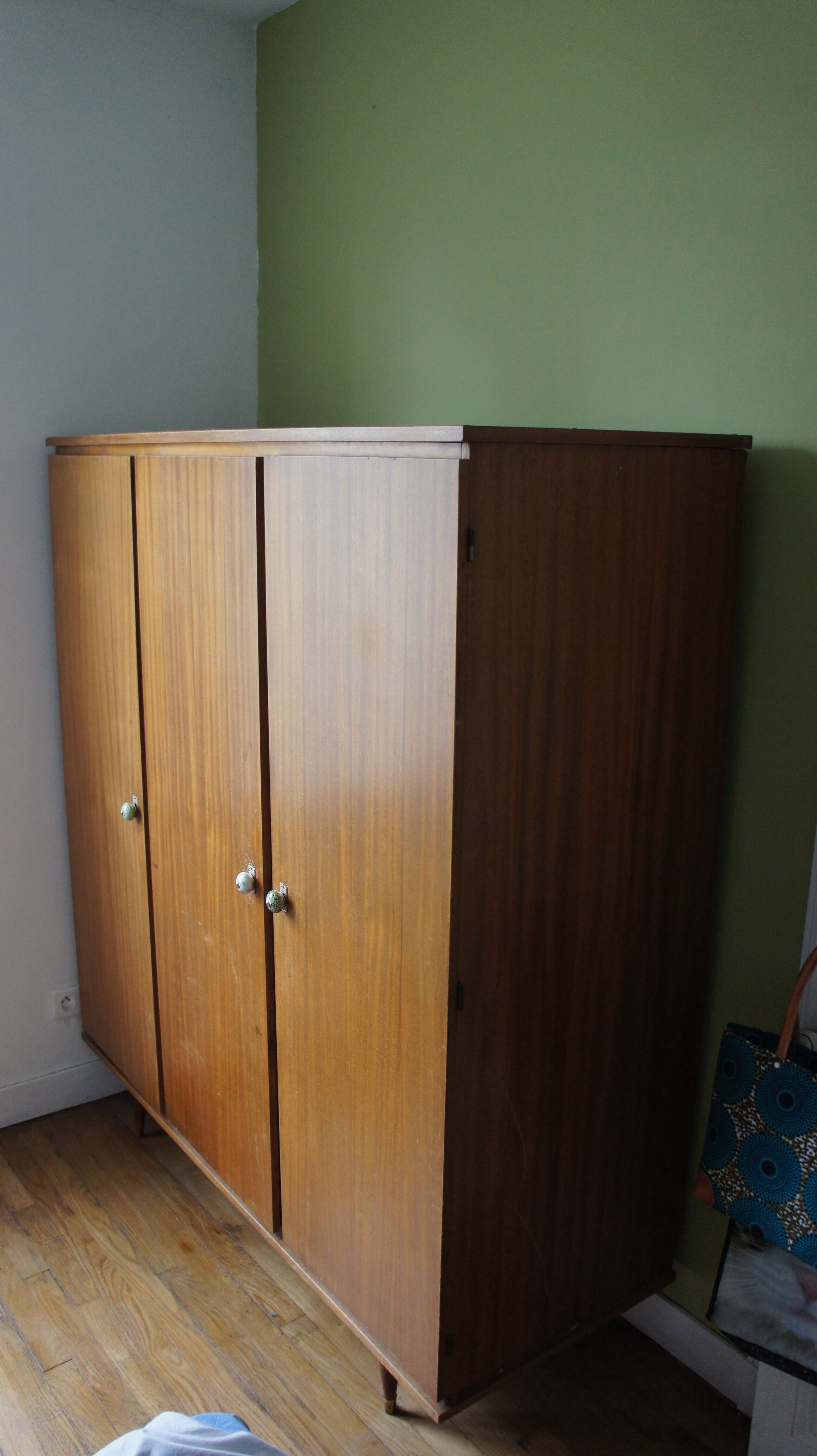 Wooden amoire dating back to the 1950s