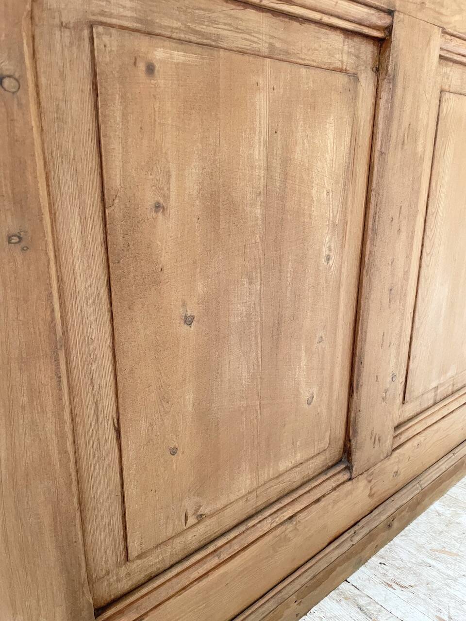 2m pine counter or central island with storage
