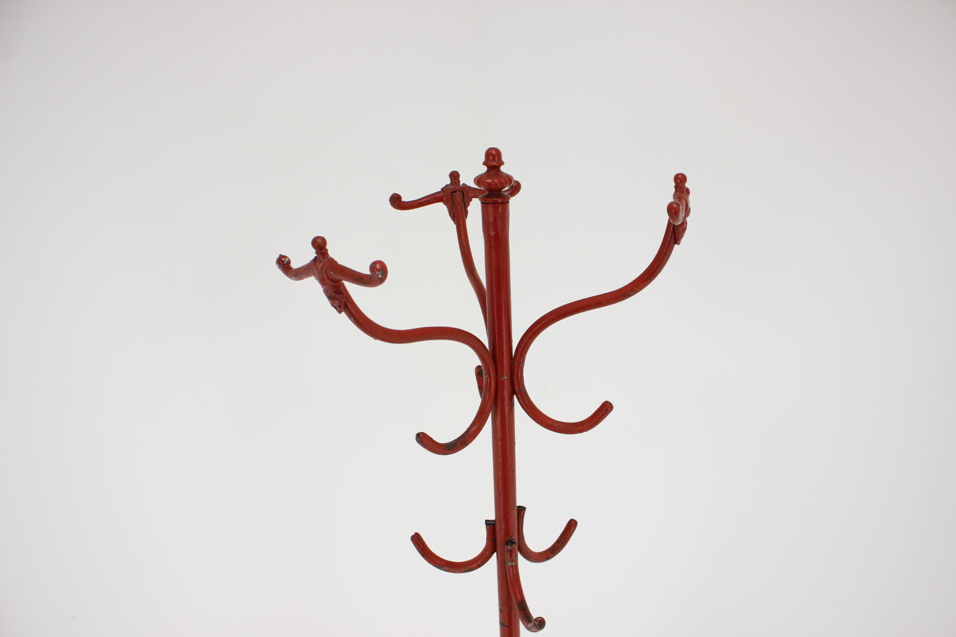 Antique Cast Iron Coat Rack, 1920s