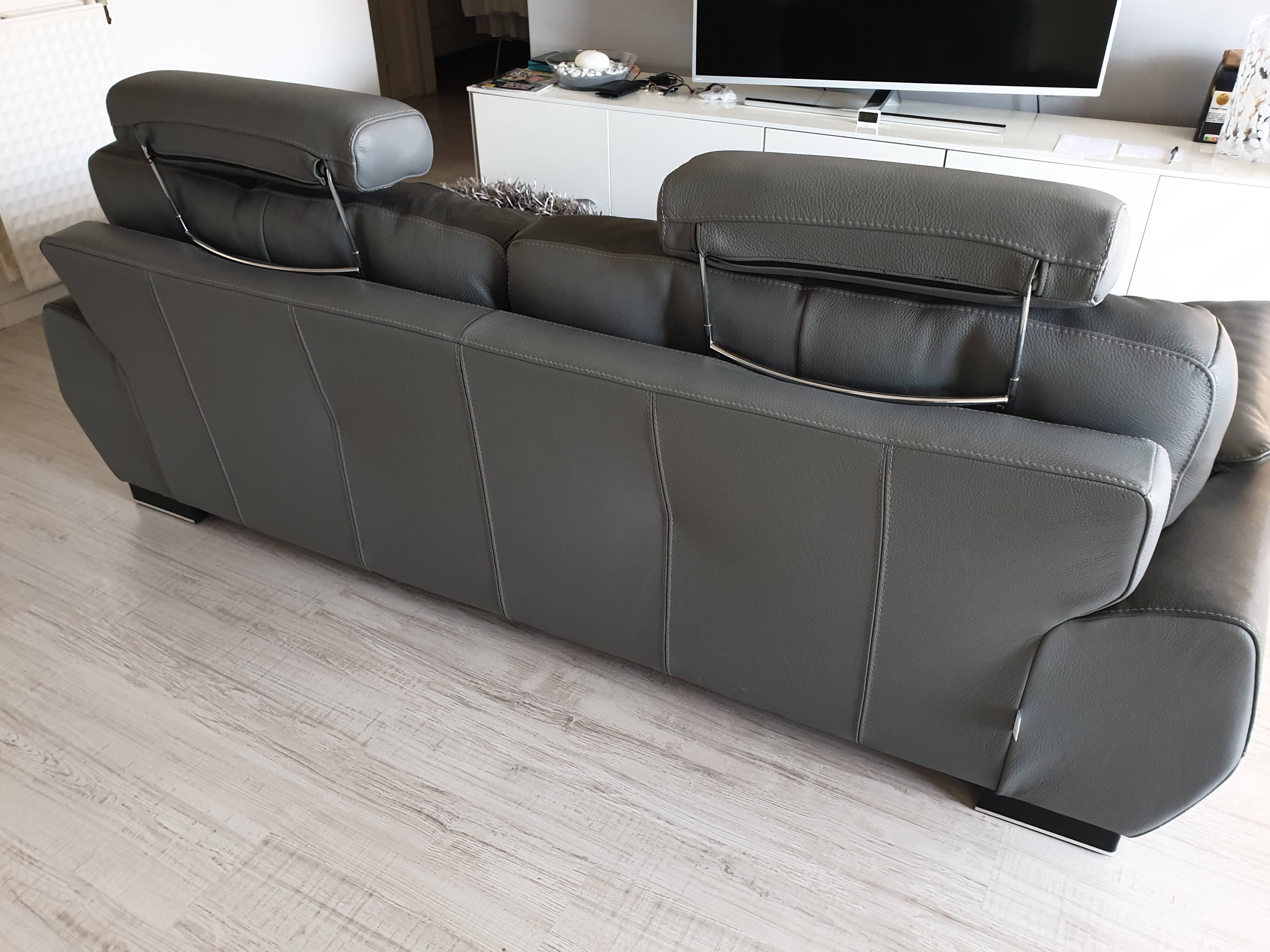 Gianni Fierzo Genuine Leather Sofa