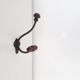 Old wall patère / coat rack - Wood and metal - 1940
