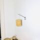 Large Sisal Shade Wall Lamp With Metal Arm, Sweden 1960S