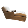 Ivory white chaise longue