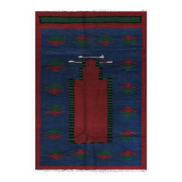 Tapis turc vintage fait main 114x163 cm