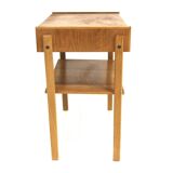 Scandinavian oak bedside table, Sweden, 1960s
