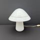 Mushroom lamp by RES MURANO in opaline, Italy 1960