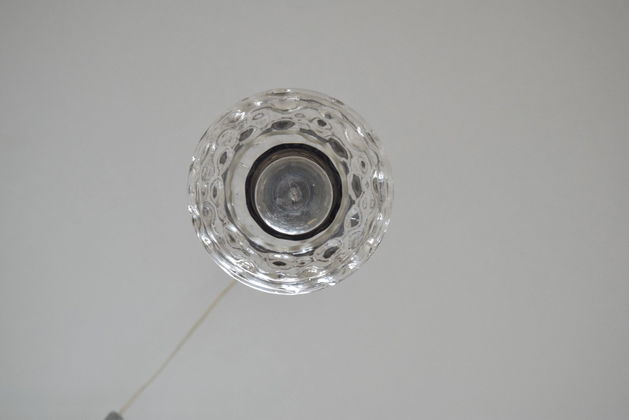 Pendentif en verre du milieu du siècle, années 1960.