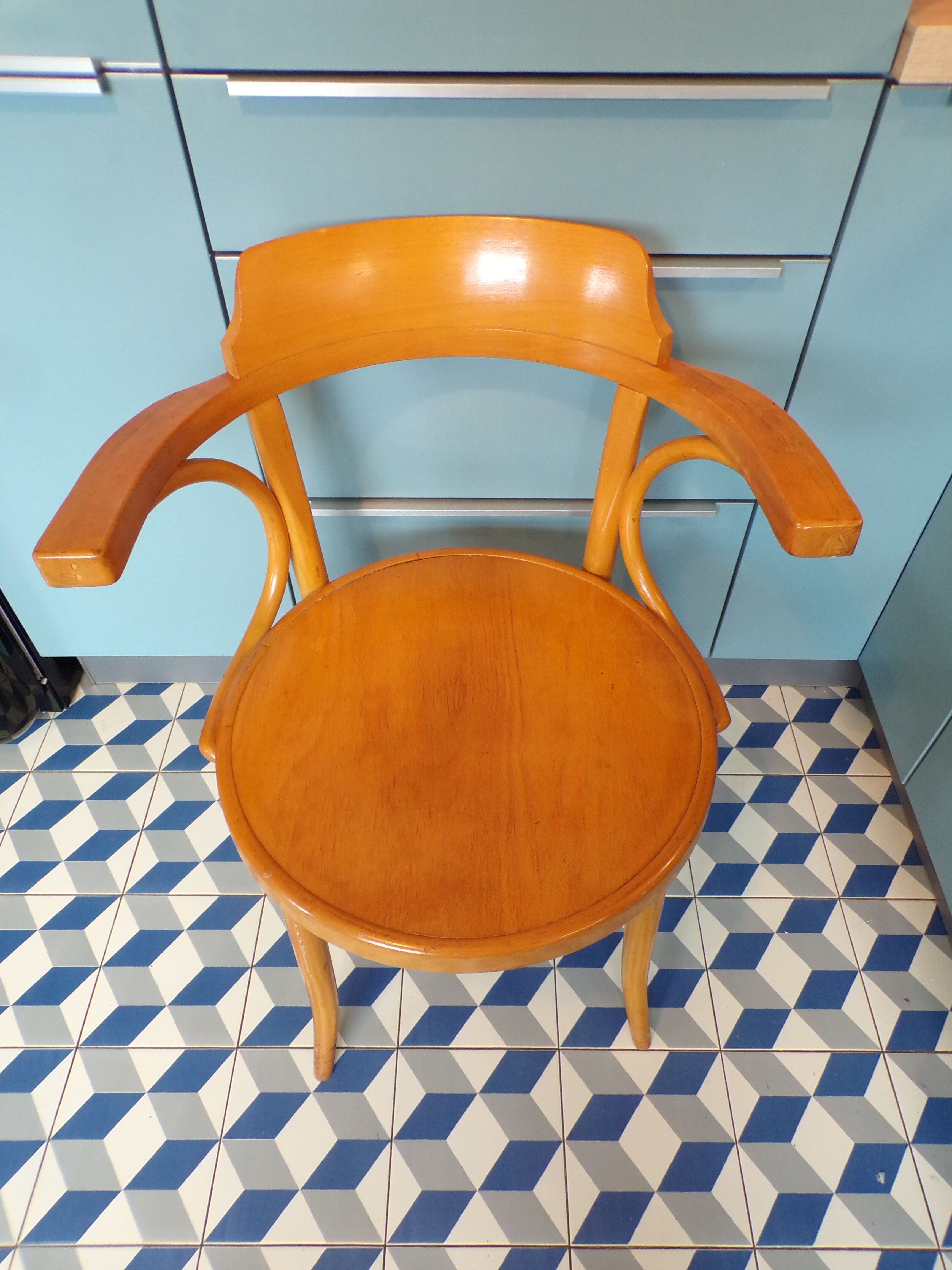 Wooden Thonet armchair