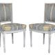 Set of 4 Louis XVI style chairs