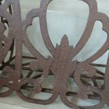 Cast iron wall shelf