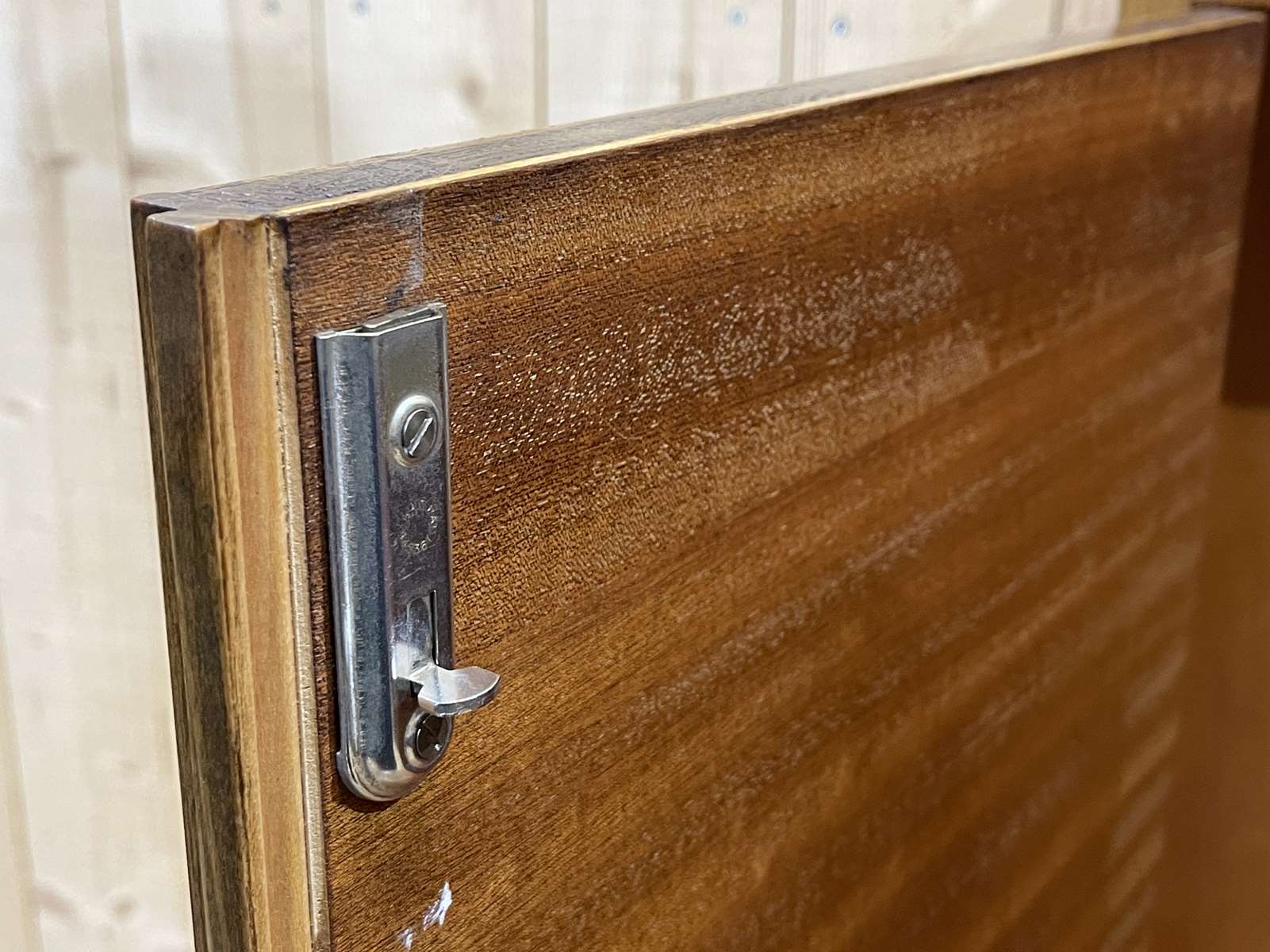 English student wardrobe made of walnut from the 1930s