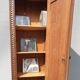Nineteenth century clock library trapeze shape