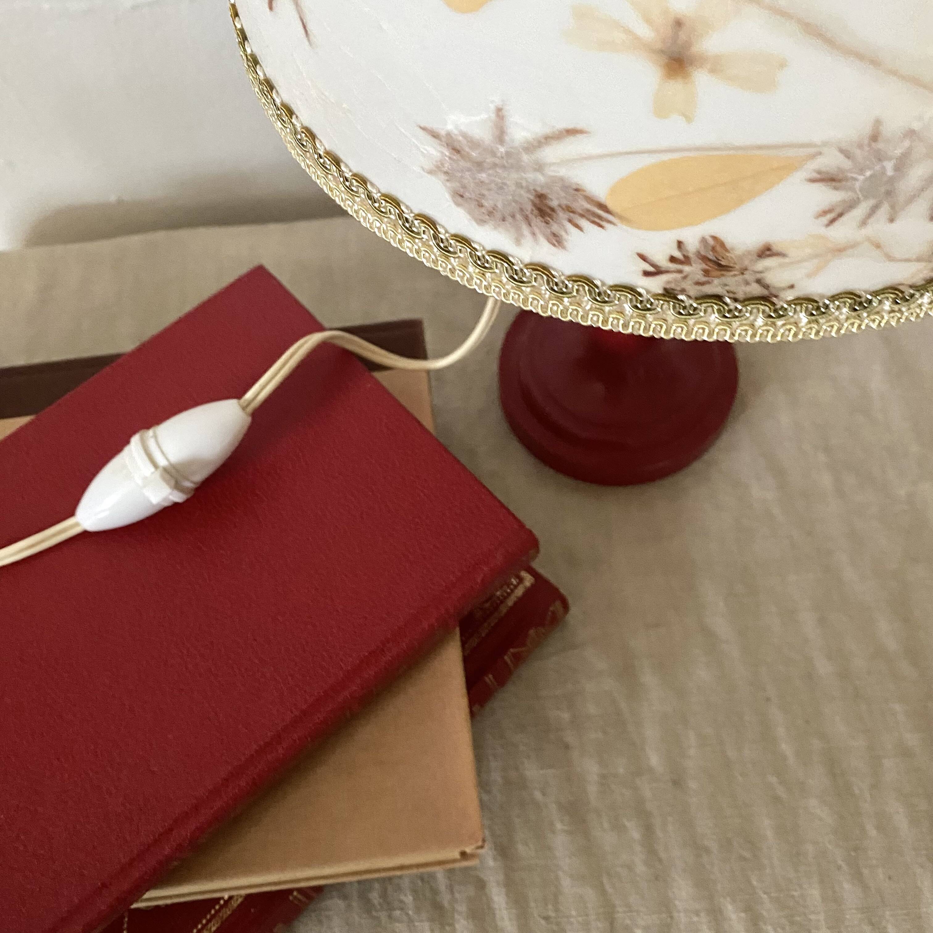 Pair of vintage bedside lamps