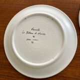 Granville Tess ceramic plates