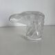 Lalique Eagle Head — Signed crystal from the 1980s
