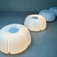 Vintage opaline ceiling lamp – Glashütte Limburg