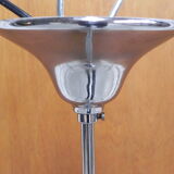 Art Deco hanging lamp with frosted glass shade
