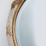 20th Century Louis XVI Baroque Style Mirror in Carved Wood, France