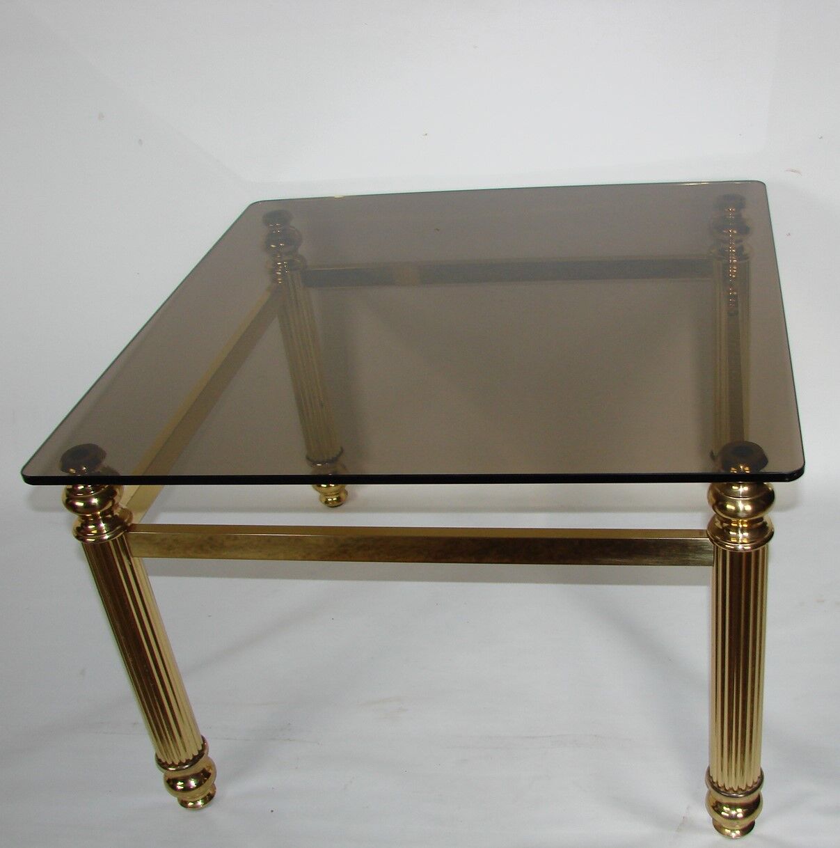 Brass coffee table, 1960s