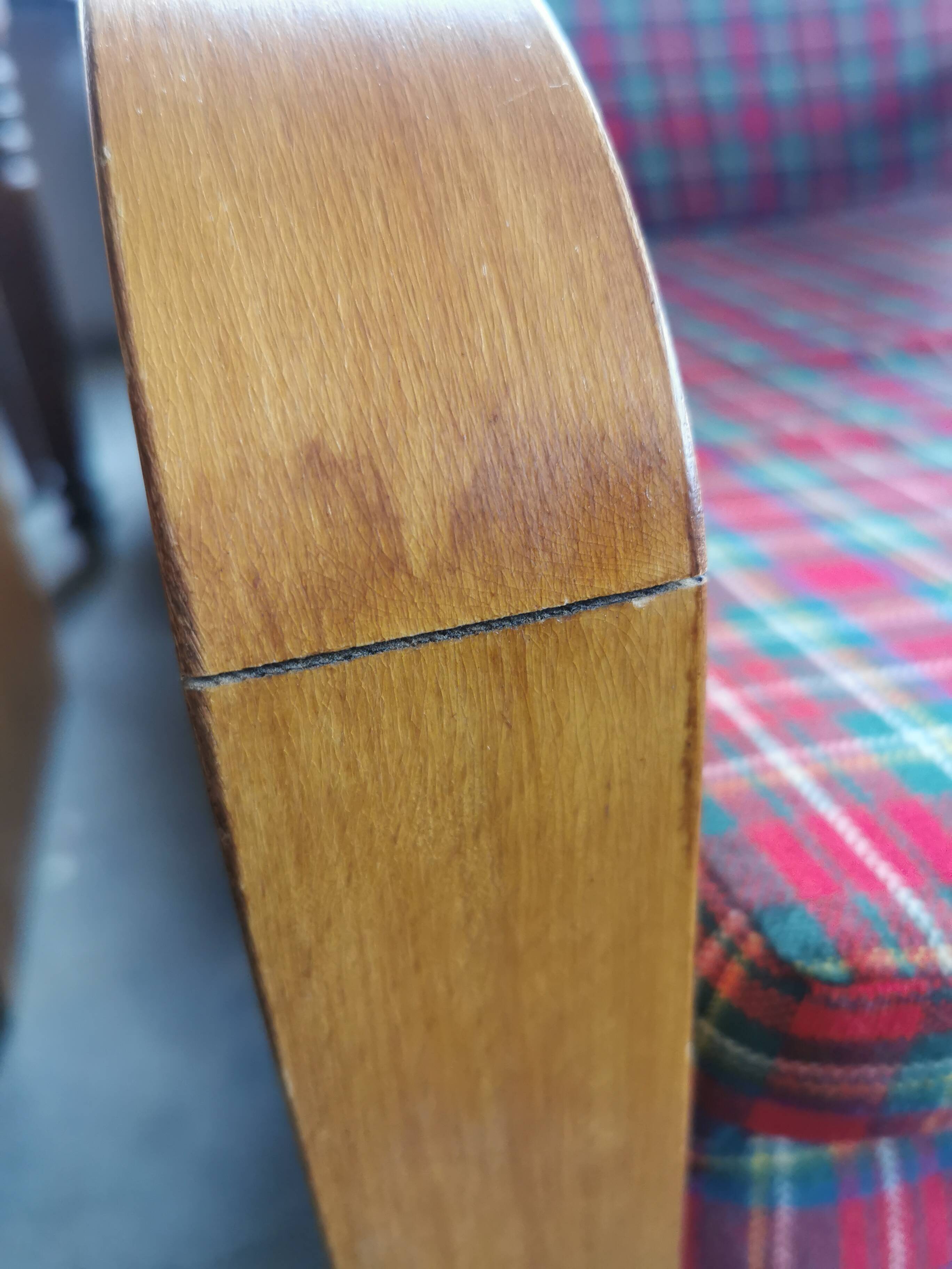Vintage Scottish reclining armchair 1960s
