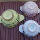 3 bols oreilles Quimper Henriot
