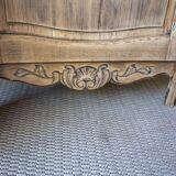 antique solid wood bonnetière