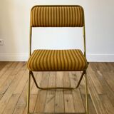 folding chair theater style Lafuma 70s