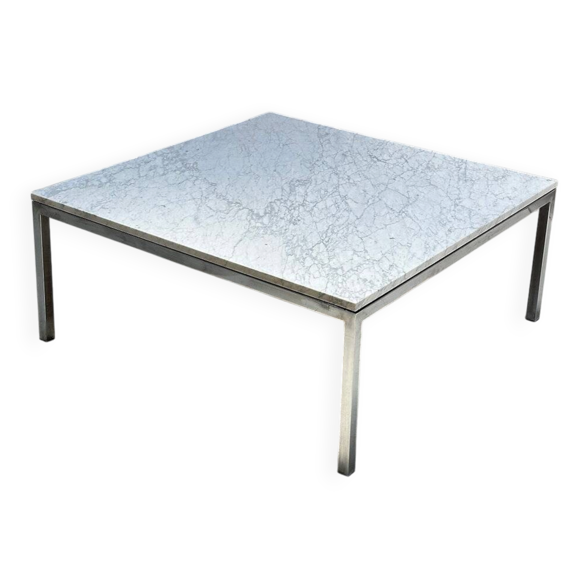 Table basse XL Carrara, Belgique, années 60