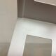 Pair of white metal bookends