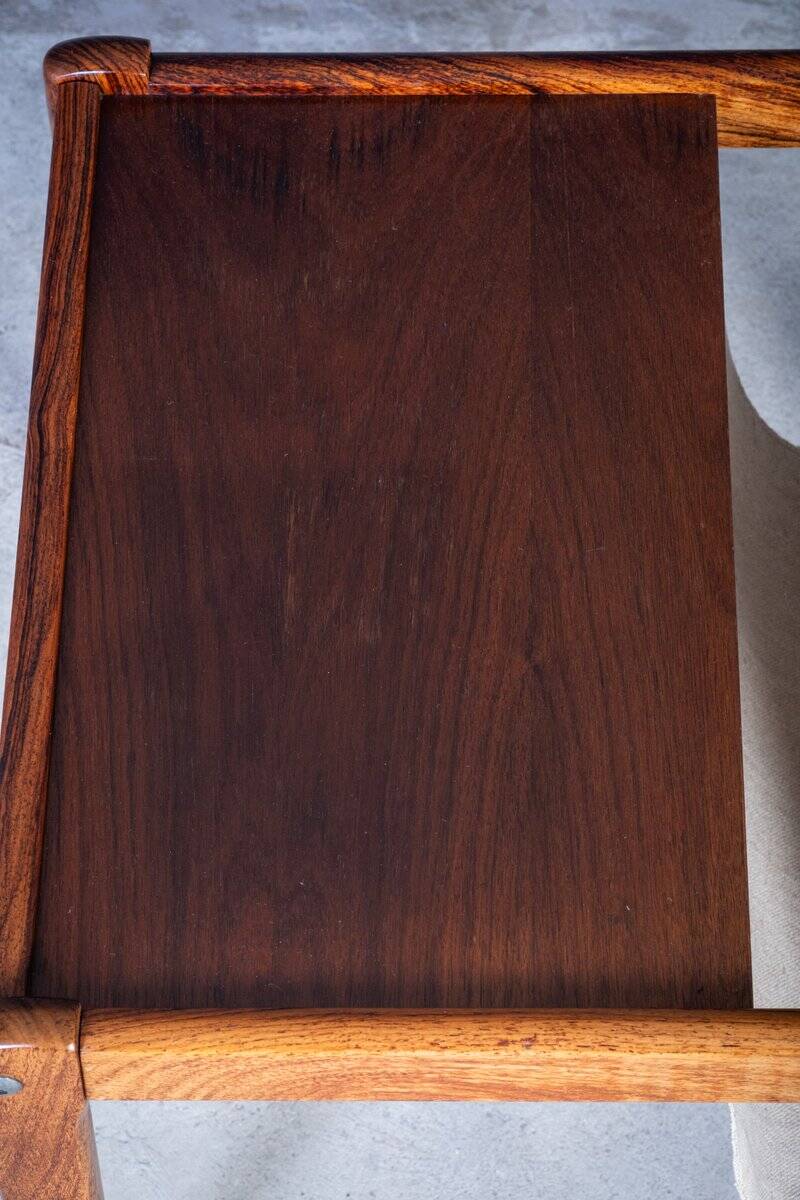 Rosewood Magazine Holders by Brdr. Furbo, 1960s, Set of 2