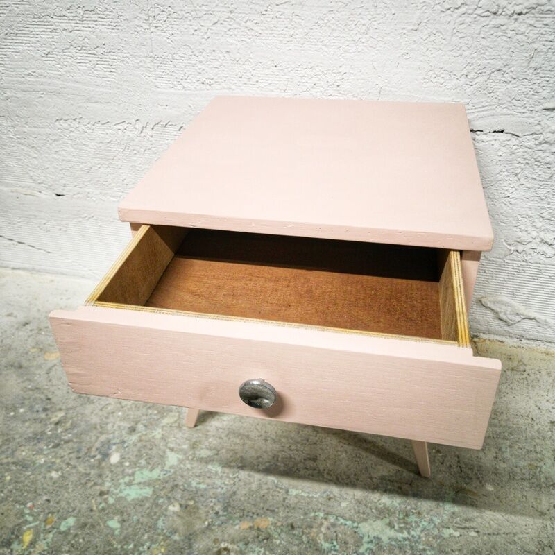 Girly vintage bedside