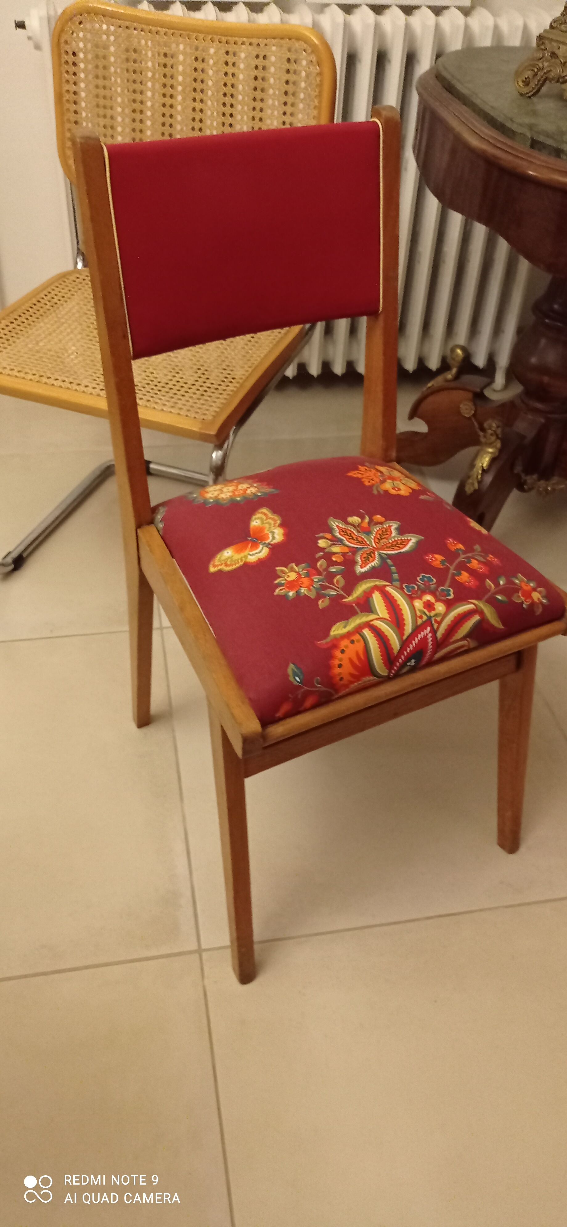Chaise scandinave années 50