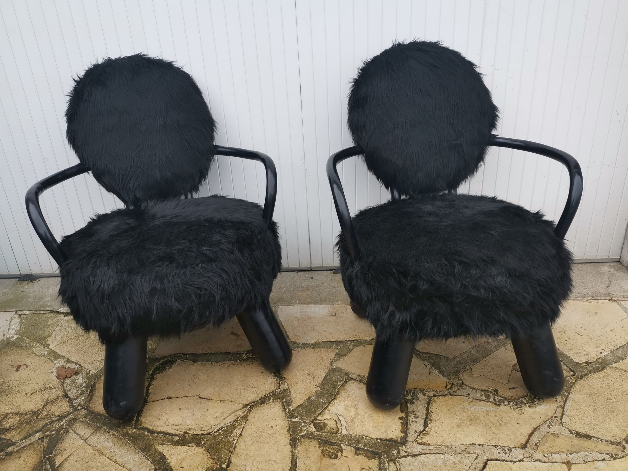 Paire de fauteuils Olivier Schrijver