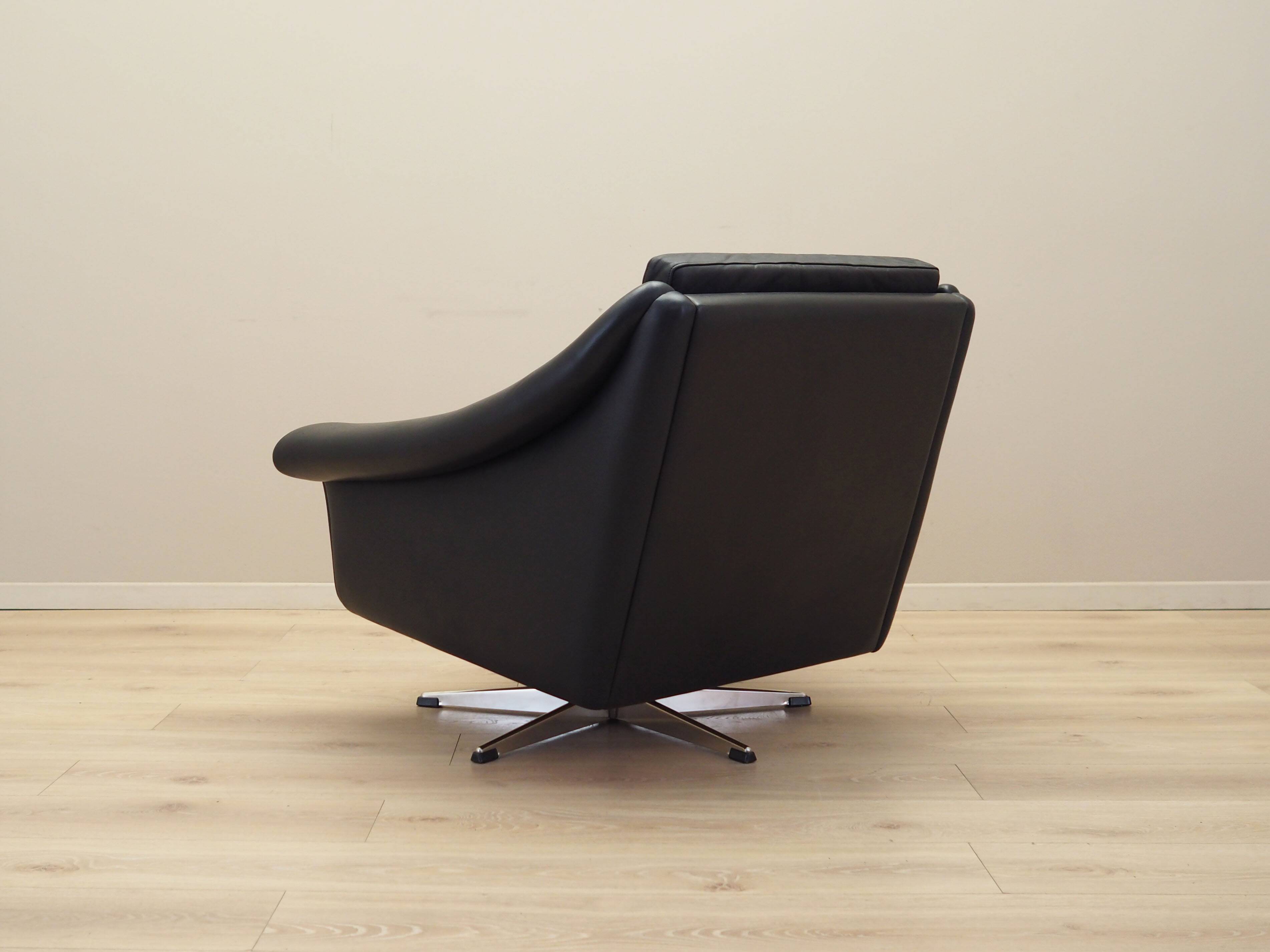 Swivel armchair, Danish design, 1960s, manufacturer: Eran Møbler, designer: