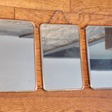 Vintage triptych mirror