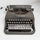 Typewriter Remington rand 1947 deluxe model 5 revised and new ribbon