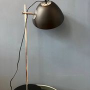Black mid-century Dijkstra flexible desk lamp
