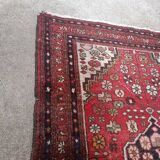 Ancien tapis en laine fait main
