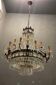 Italian crystal chandelier, 1940s