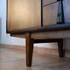 Walnut row renovated by Rajmund Teofil Halas Vintage Polish 1968