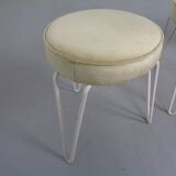 Mid-Century Hairpin Stools, 1960s, Set of 4