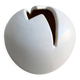 Unique vintage Prosman ceramic B2 vase - lightning bolt