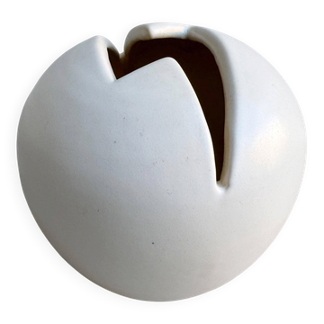 Unique vintage Prosman ceramic B2 vase - lightning bolt
