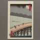 Sudden Shower Over Ohashi Bridge and Atake_Utagawa Hiroshige