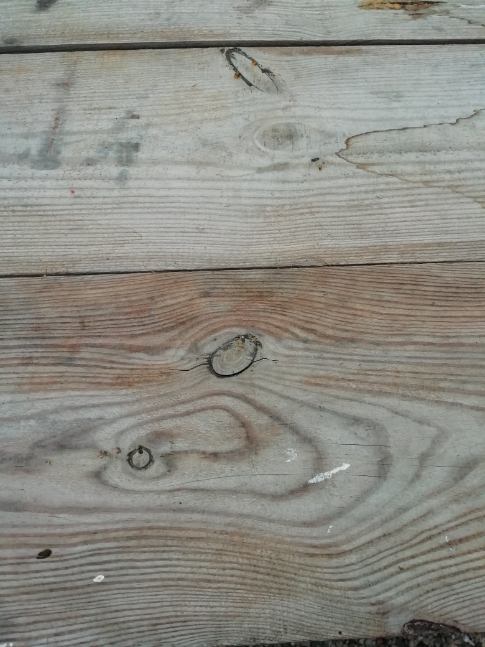 Old farm or workshop table